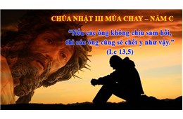 Chúa Nhật III Mùa Chay C ( Lc 13, 1-9 )