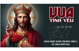 Chúa nhật XXXIV Quanh năm C ( Lc 23, 35-43 ) Chúa Giêsu Kitô Vua Vũ Trụ năm 2025