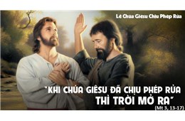 Chúa Giêsu Chịu Phép Rửa ( Mt 3, 13-17 ) năm 2026