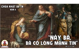 Chúa nhật XX Quanh năm A ( Mt 15, 21-28 ) năm 2026