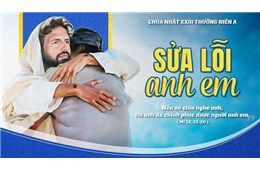 Chúa nhật XXIII Quanh năm A ( Mt 18, 15-20 ) năm 2026